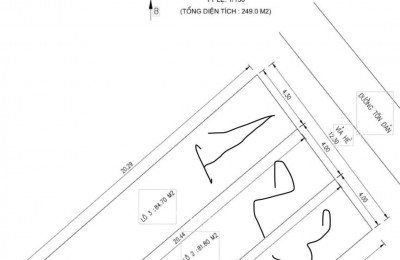 Bán 3 lô đất liền kề MT đường Tôn Đản - Trục đường kinh doanh